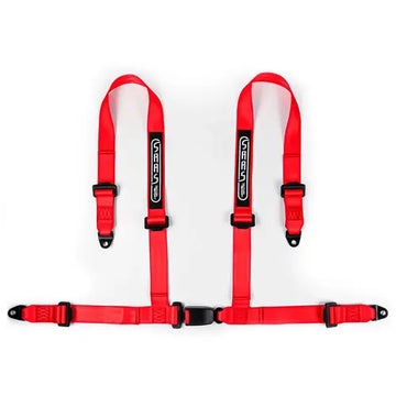 SAAS SAAS Harness 4 Point Red EC-R16 2" Inch - S4202R16