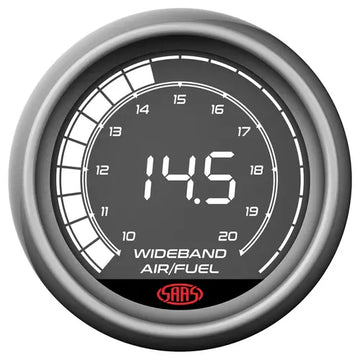 SAAS Air Fuel Ratio Gauge Wide Band 52mm Muscle Digital Series 12V - SG41292