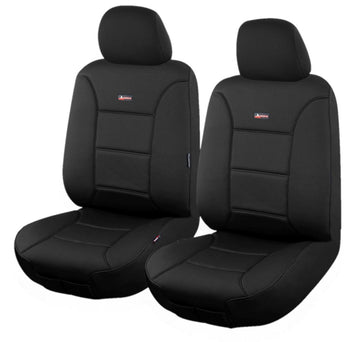 SharkSkin Universal Front Seat Covers Size 30/35 Black Neoprene - SKNA3504