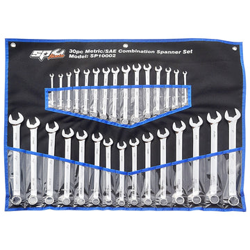 SPTOOLS SPANNER SET ROE 30PCE - SP10002 (Bulky Item - Freight Applies)