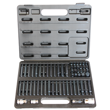 SP Tools 60 Piece Professional Bit Set - 3/8 & 1/2 Inch Drive - SP39620 (Pickup Only)
