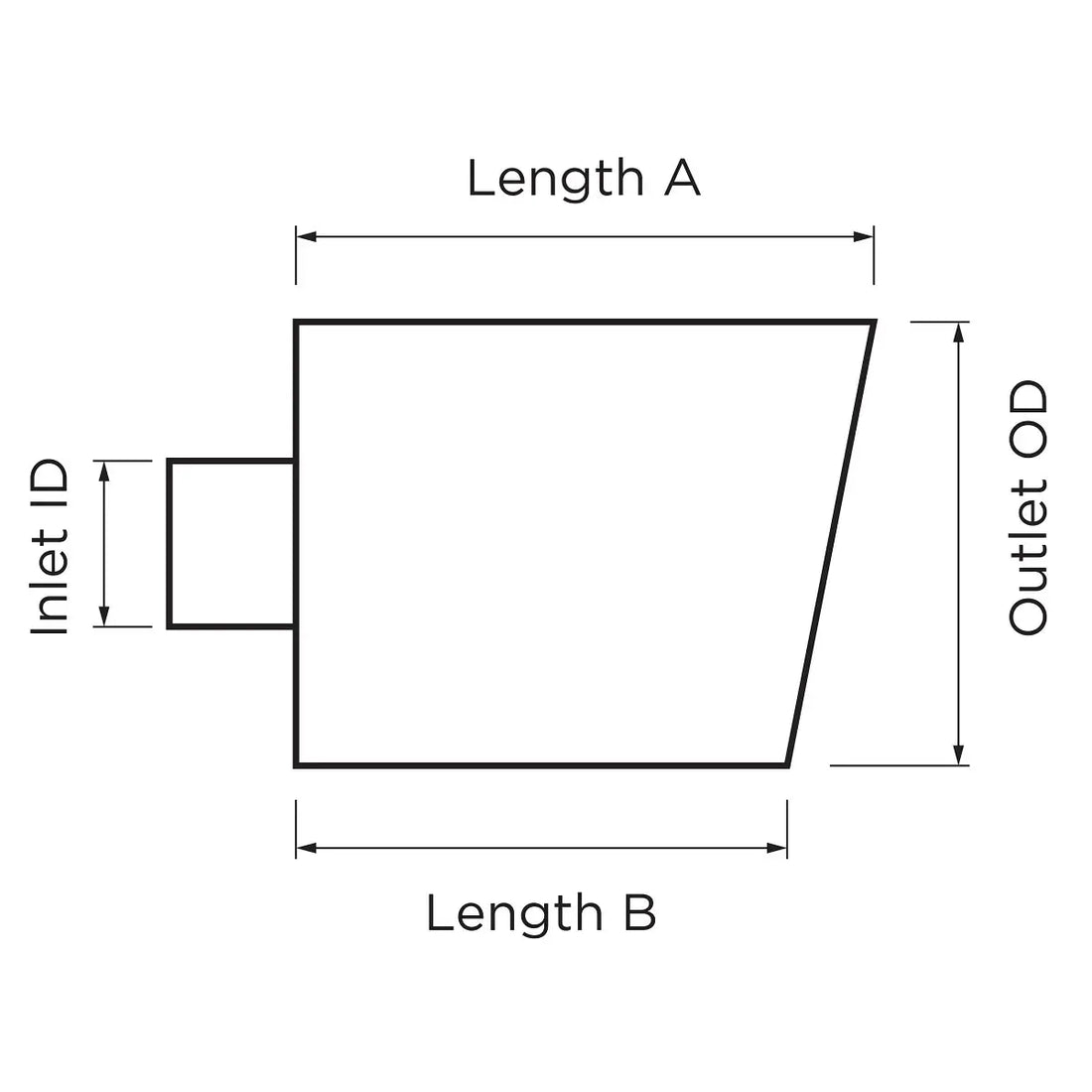 SAAS Stainless Steel Exhaust Tip for Holden Commodore VY VZ - SSVY63