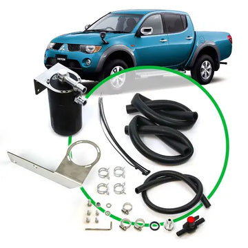 SAAS Oil Catch Tank Full Kit MN to suit Triton 2.5L 4D56 2009-2015 - ST3102B-1014
