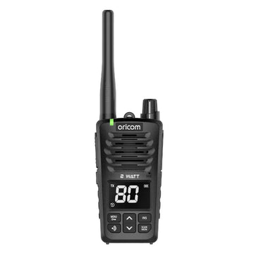 Oricom 2 Watt Waterproof / Floating IPX7 Portable 2W UHF CB Radio - UHF2600-1