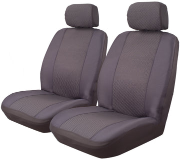 Ilana Car Seat Covers Venice Size 30 Universal Deploy Safe Charcoal - VEN30DSCHA (Bulky Item - Freight Applies)