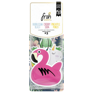 Frsh 3Pk Paper Mixed (Bubblegum Blast, Cherry Soda, Pineapple Punch) - VO005