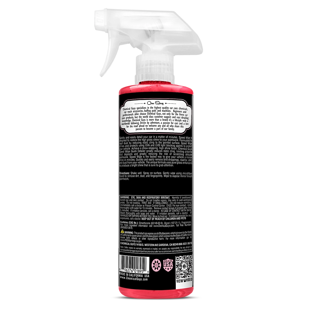 Chemical Guys Speed Wipe Quick Detailer - WAC_202_16