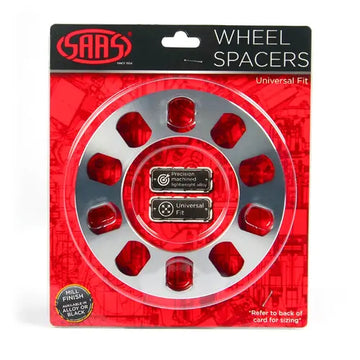 SAAS Wheel Spacer Pair Universal 5 Stud 8mm Small Diameter - WS5008S