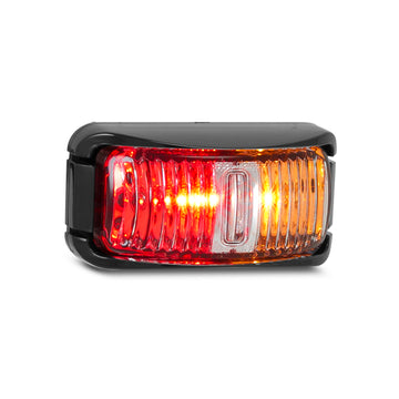 LED Autolamps 42ARM LED Amber/Red Side Marker Lamp
