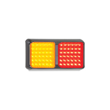 LED Autolamps 80BARM 12/24V Rear Combination LED Lamp Twin Assembly - Stop/Tail/Indicator