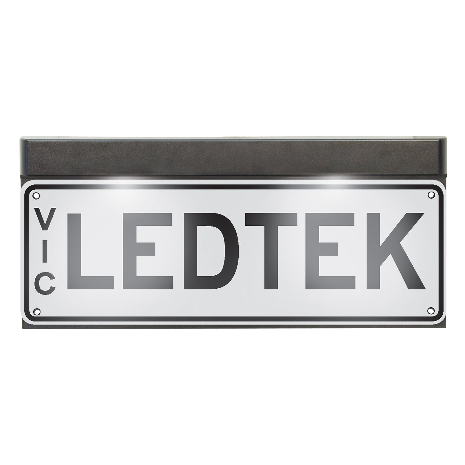 LED Autolamps LP1 LED Licence Plate Frame with Inbuilt LED Licence