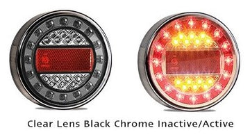 LED Autolamps MAXILAMPC1XRE Maxilamp Single Round Rear Combination LED Lamp