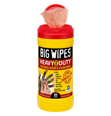 Big Wipes Heavy Duty Pro Textured Scrub and Clean Wipes - 80 Pack - G2420