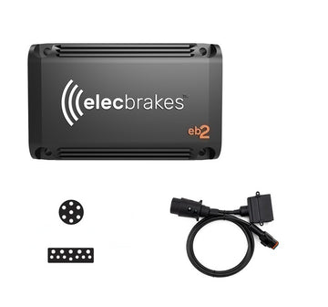 BUNDLE Elecbrakes EB2 + Adapter (Lg Rnd 7 Pin To Flat 12 Pin) Electric Trailer Brake Controller - A7LR-12