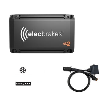 BUNDLE Elecbrakes EB2 + Adapter (Sml Rnd 7 Pin To Flat 7 Pin) Electric Trailer Brake Controller -A7SR-7