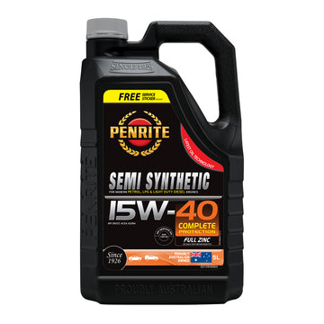 Penrite Semi Synthetic Engine Oil 15W-40 15W40 5L - ED15W40005 (Pickup Only)