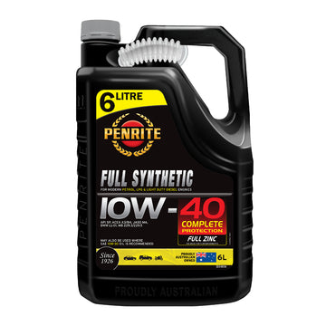 Penrite Full Synthetic Engine Oil 10W-40 6L - EDS10006 (Pickup Only)