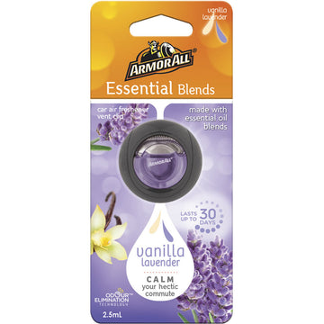 Armor All Essential Blends Vanilla Lavender AIR Freshener - AMAIRVL1