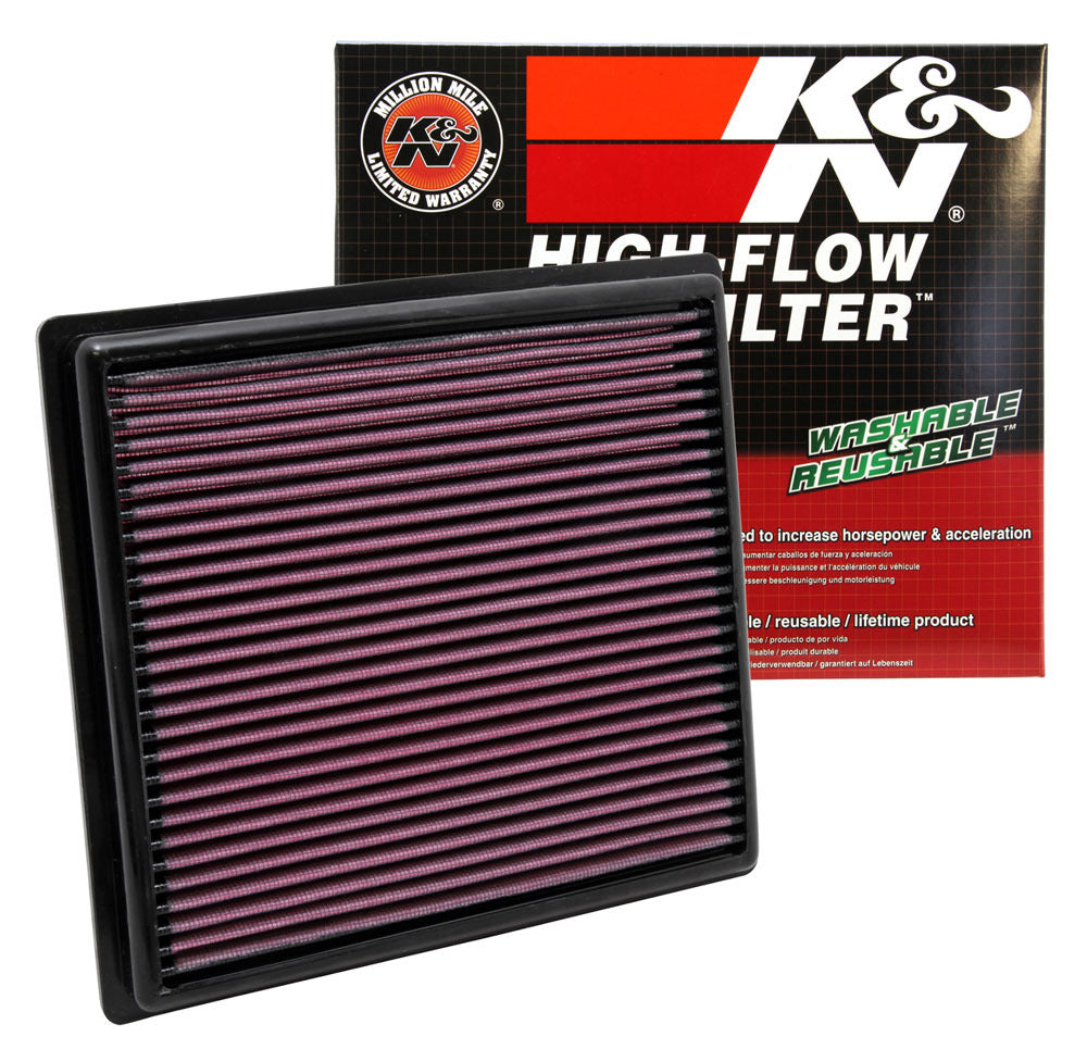 K&N High Flow Replacement Air Filter - 33-2443