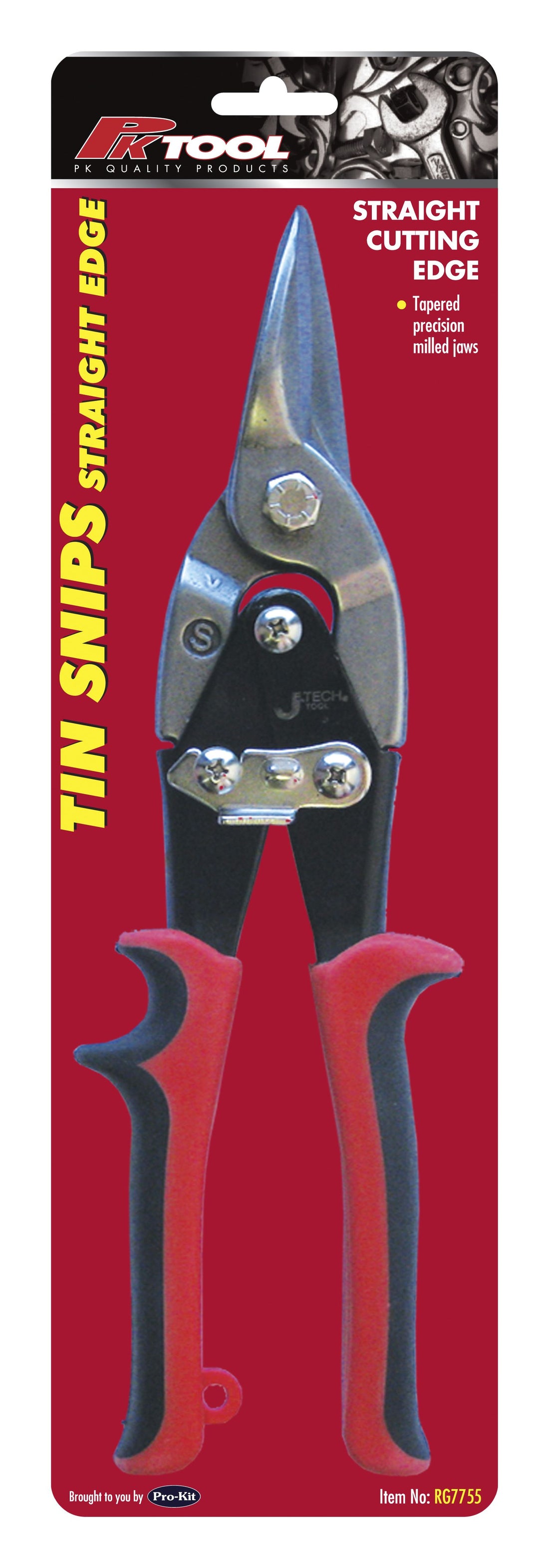 PKTool 250mm Straight Aviation Plier / Tin Snips - RG7755 (Pickup Only)