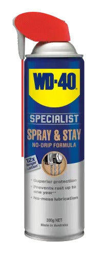 WD-40 Specialist Spray & Stay Gel Lubricant with Smart Straw, 300g