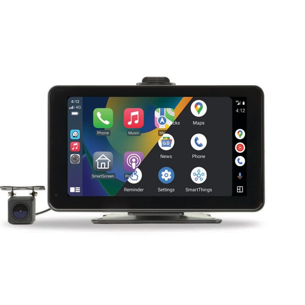 Aerpro AM7CPAAM Dash Mounted Android Auto and Apple CarPlay 7 Touchscreen  with Reverse Camera - Auto One