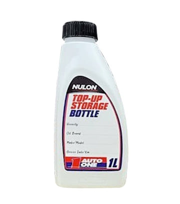 Nulon Oil and Fluid Top Up Storage Bottle - TUSB-1