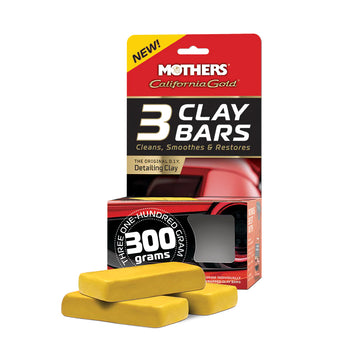 Mothers California Gold Clay Bars (3 Pack) - 07242