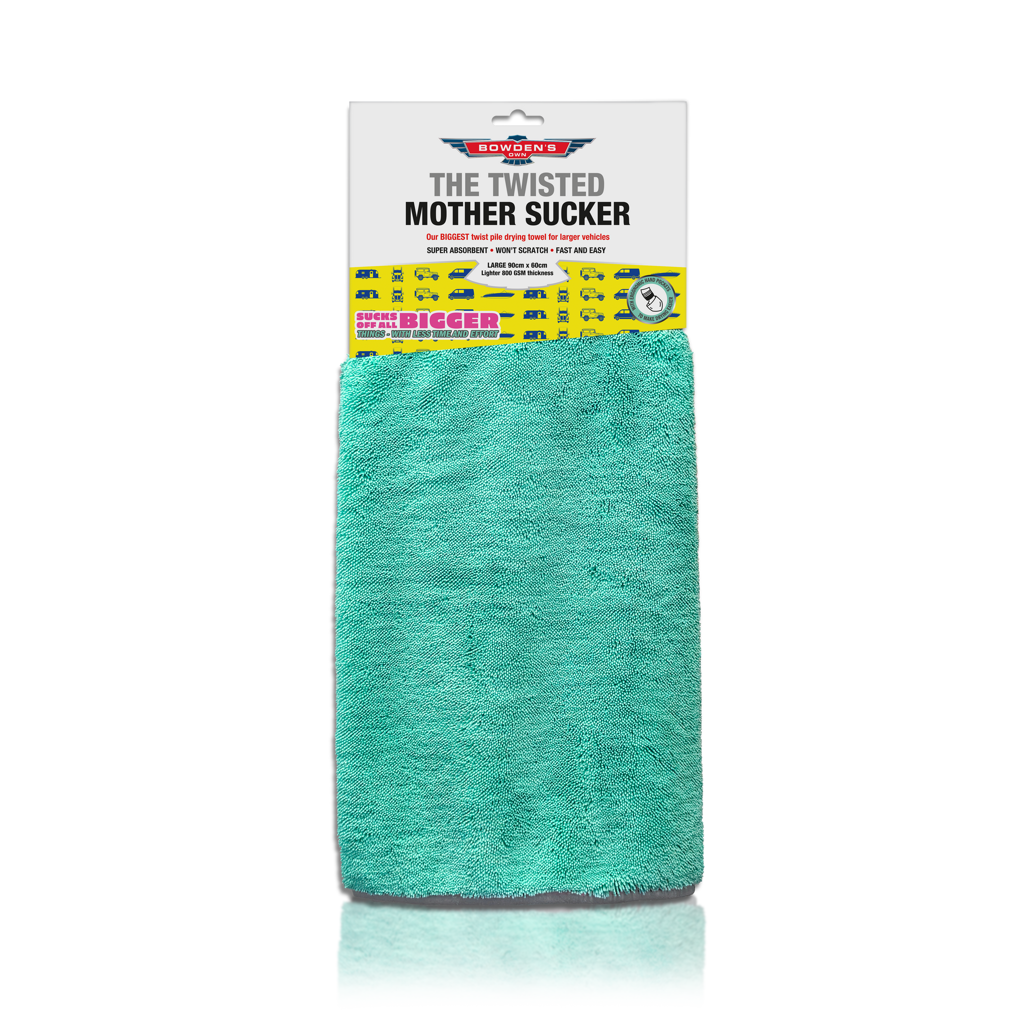 Bowden's Own Microfibre Twisted Mother Sucker - BOTMS