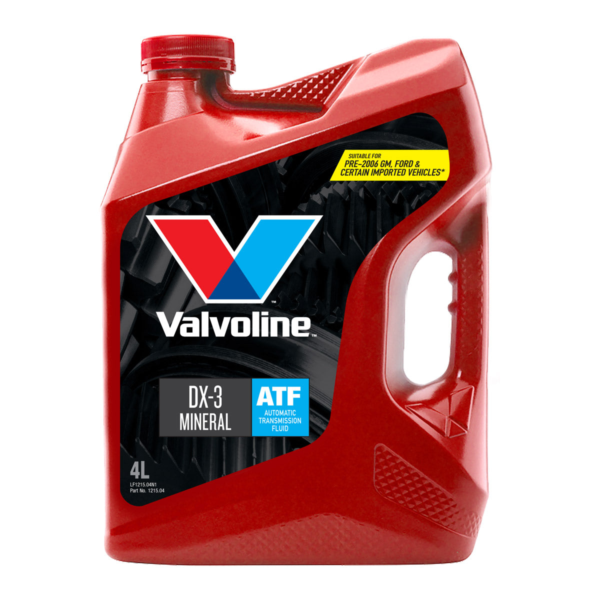 Valvoline Dx-3 Auto Trans Fluid 4L - 1215.04 (Pickup Only)