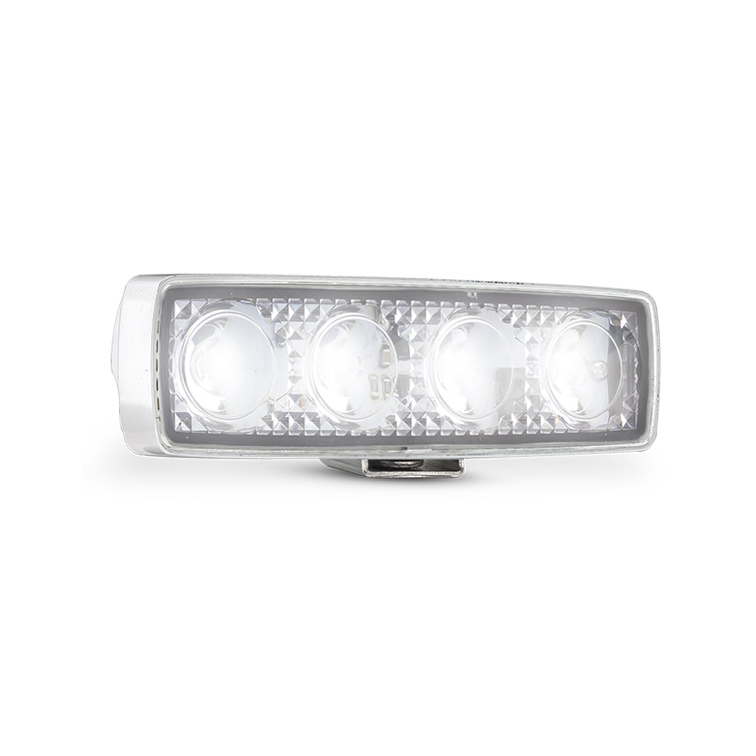 LED Autolamps 13040WM 12 Watt Compact Flood Lamp, White Alloy Base