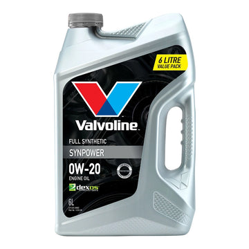 Valvoline Synpower 0W-20 Full Synthetic Engine Oil 6L - 1333.06 (Pickup Only)