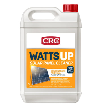 CRC WattsUp 5L Solar Panel Cleaner Concentrate - 1753427