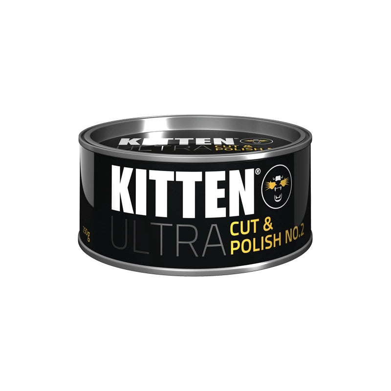 Kitten Ultra Cut & Polish No. 2 can on a white background