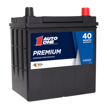 Auto One 23841 Heavy Duty Calcium Maintenance-Free 12V Battery (NS40ZL Size, 360CCA, 55RC, 38Ah)