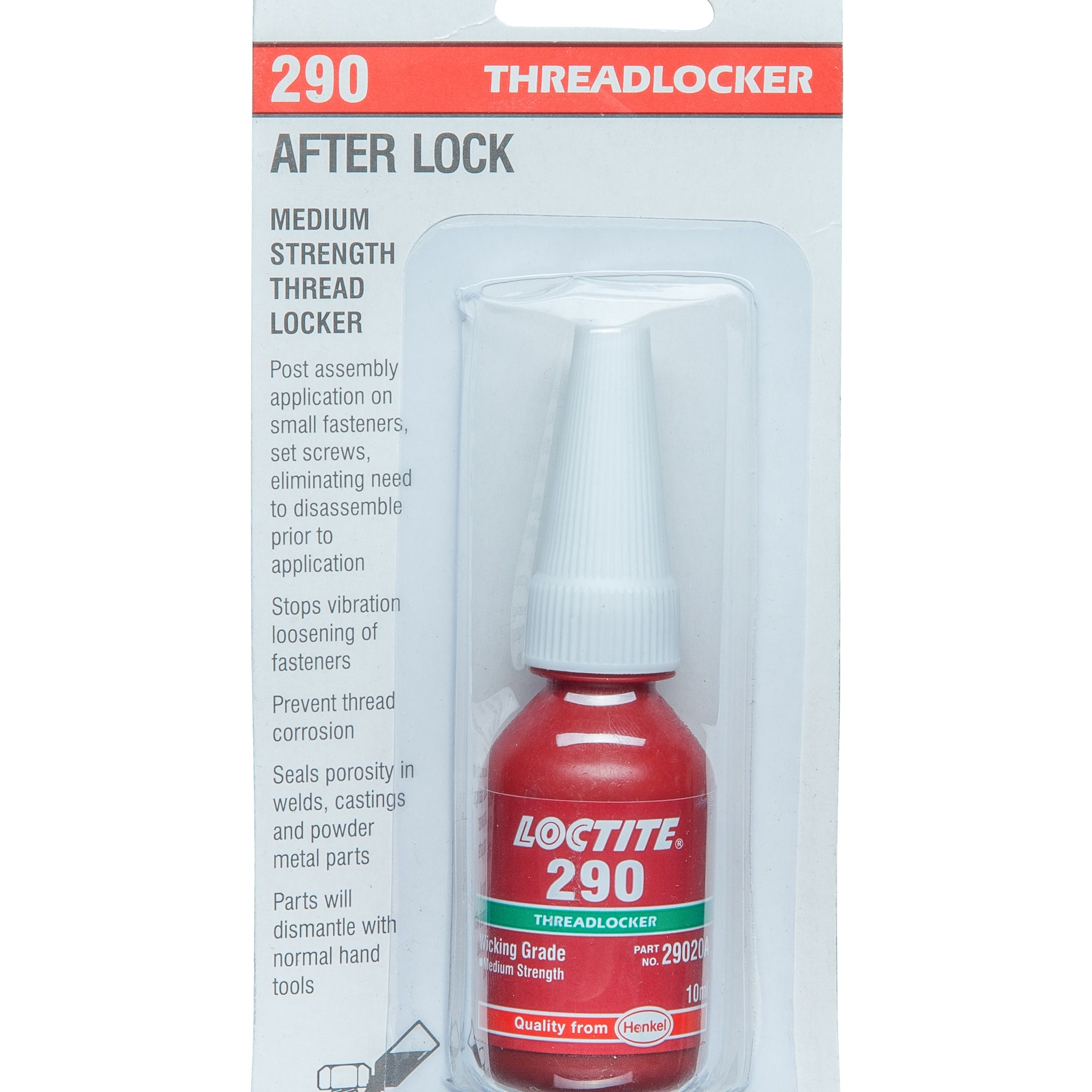 Loctite 290-Threadlocker-Med Strength-Green-Wick In 10Ml - 29020A