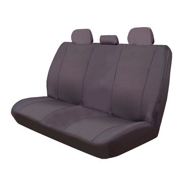 Ilana Venice Rear Seat Cover - Universal Size 06H (Charcoal) - 2/VEN06HCHA (Bulky Item - Freight Applies)