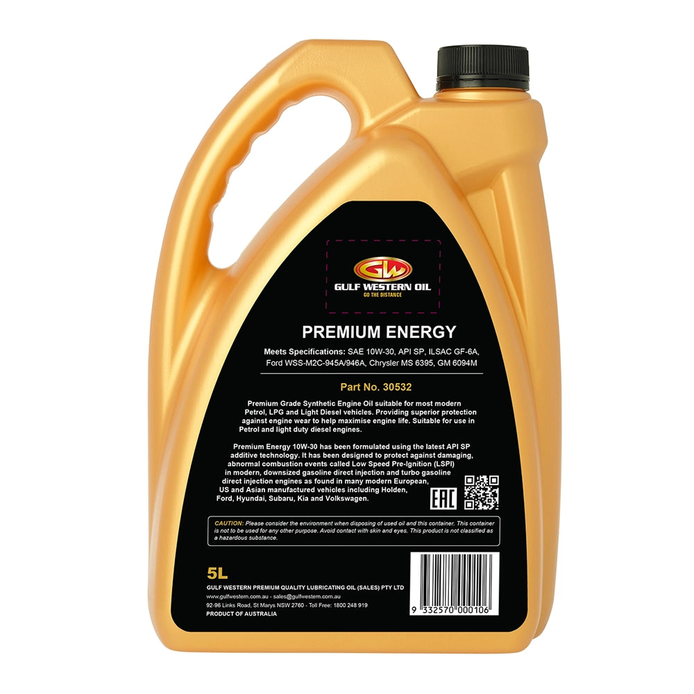 Gulf Western Premium Energy 10W-30 5L - 30532
