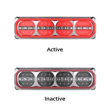 LED Autolamps 385ARWM-2 Twin Blister With Try Me Function-Stop/Tail