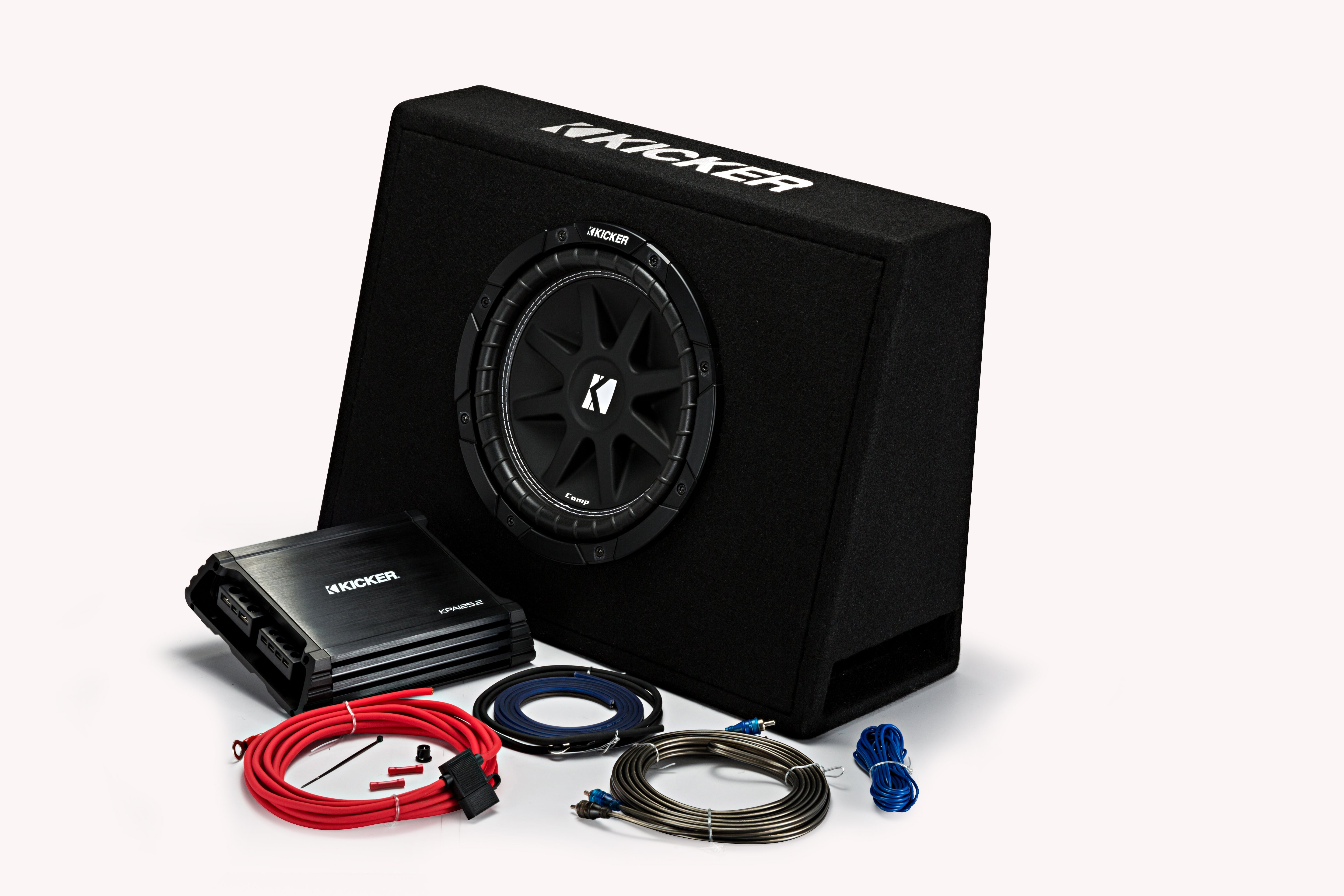 KICKER EX104 ウーファー10in／KICKER120.2アンプセット KICKER EX104 ウーファー10in／KICKER120.2アンプセット