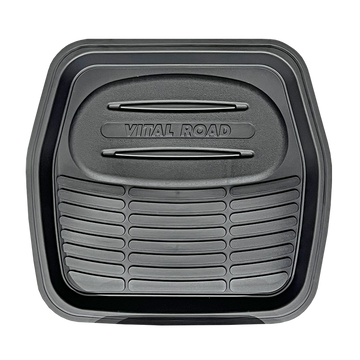 CarFit Deep Dish Black 1 Piece Rear Rubber Floor Mat - 4554011