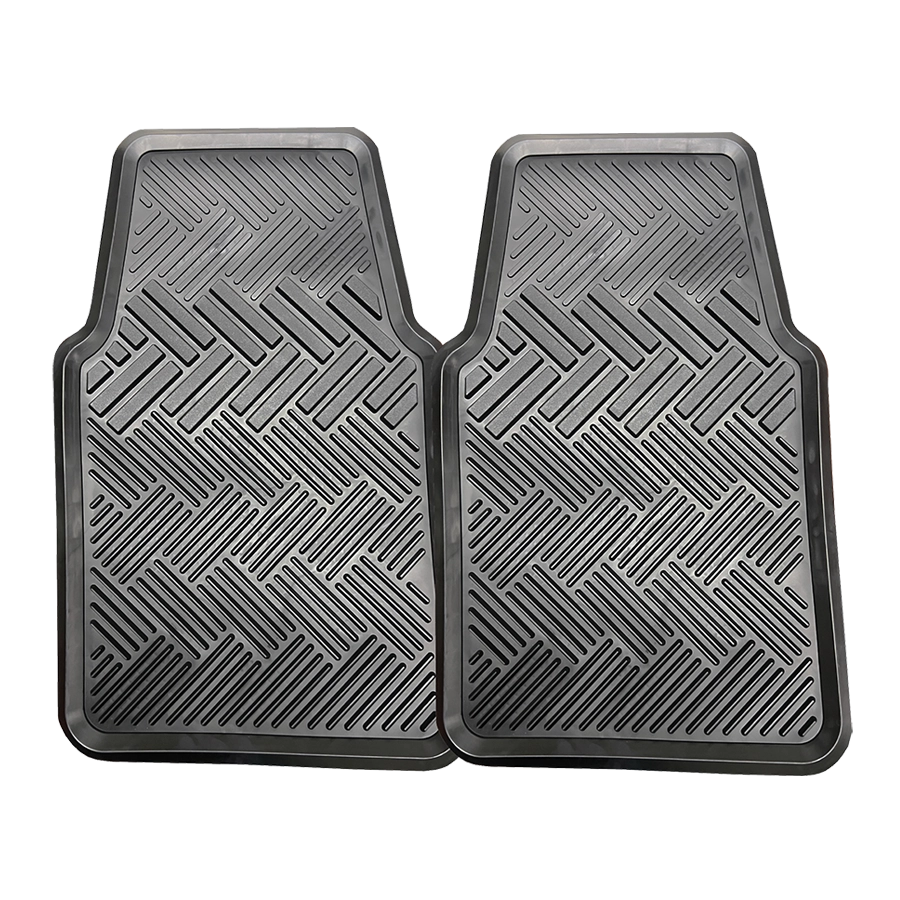 CarFit Terrain Black 2 Piece Front Rubber Floor Mats - 4560081
