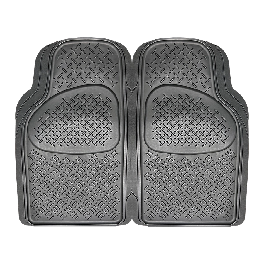 CarFit Sentry Black 2 Piece Front Rubber Floor Mats - 4592011