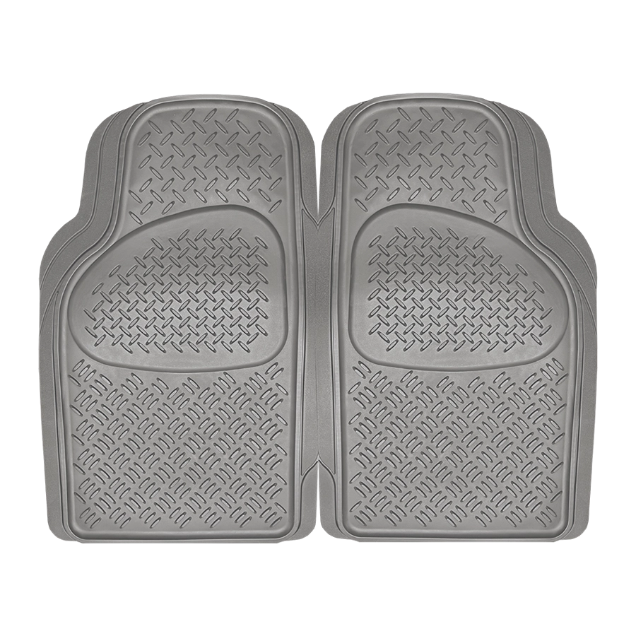 CarFit Sentry Grey 2 Piece Front Rubber Floor Mats - 4592015