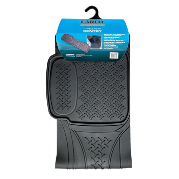 CarFit Sentry Black 1 Piece Rear Rubber Floor Mat - 4592071