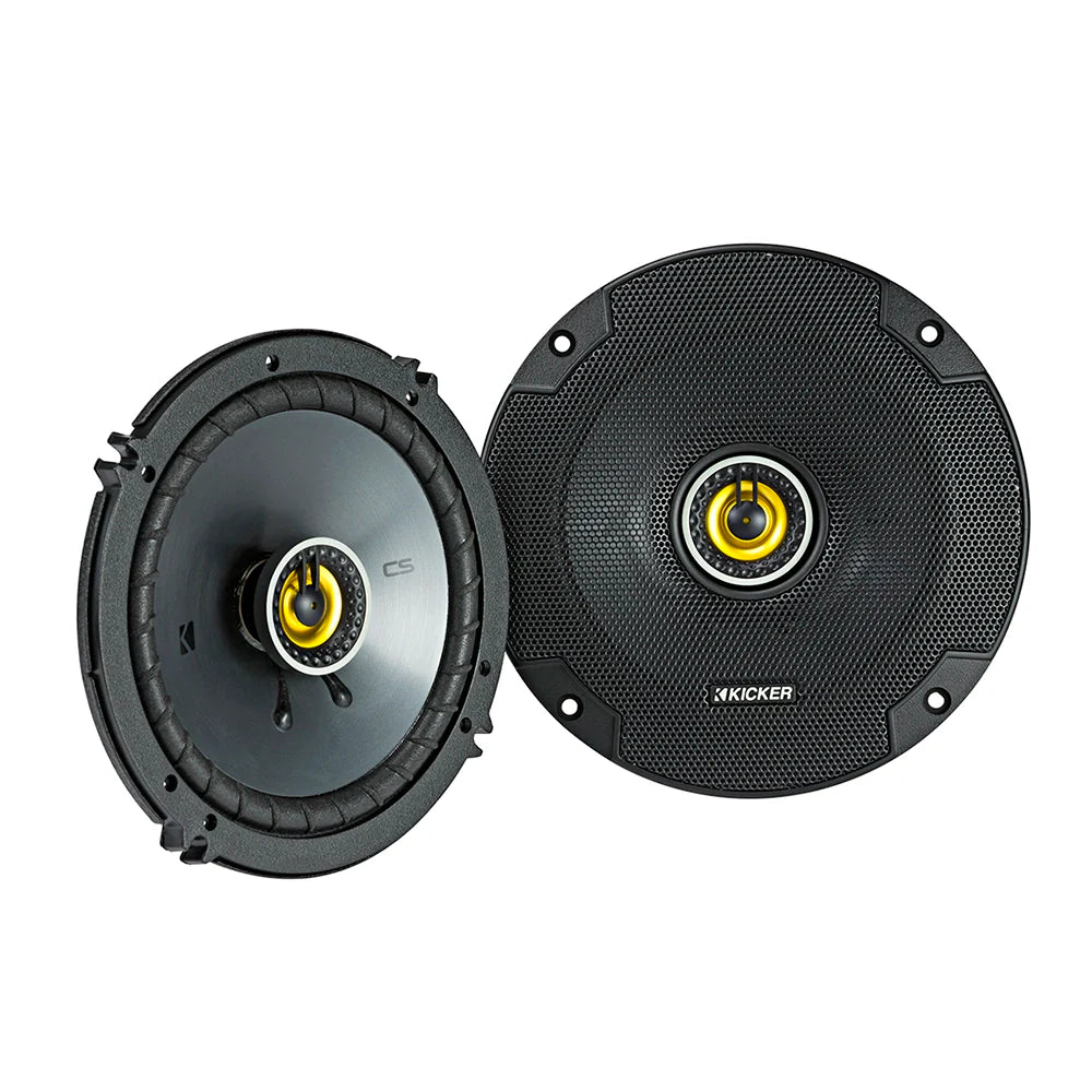 Kicker 6.5" CS 100 Watts RMS 2-Way Speakers - 46CSC654