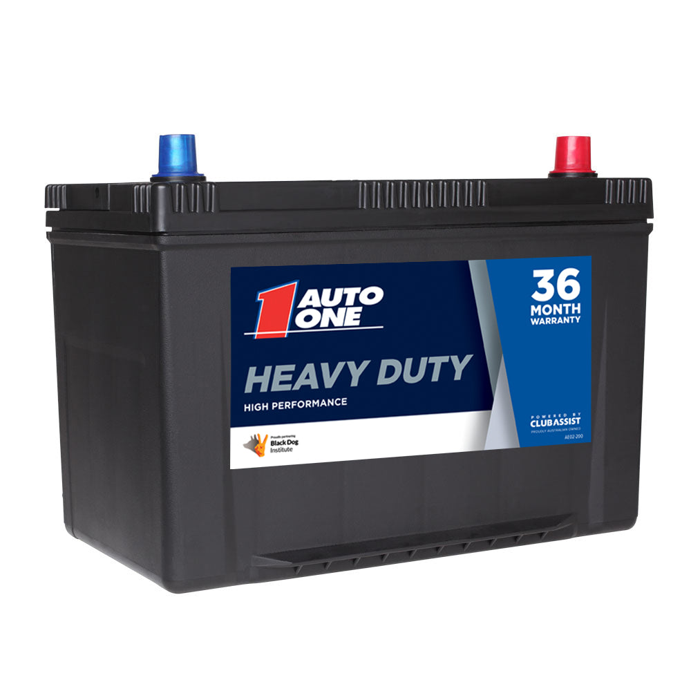 Auto One 47041 Heavy Duty Calcium Maintenance-Free 12V Battery (N70ZZL Size, 780CCA, 173RC, 95Ah)