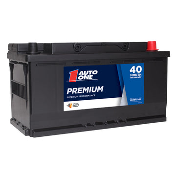 Auto One 5372 Premium Calcium Maintenance-Free 12V Battery (DIN77L Size, 830CCA, 145RC, 80Ah)