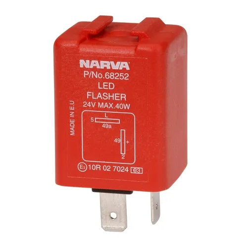 Narva 68252BL 24 Volt 2 Pin LED Electronic Flasher