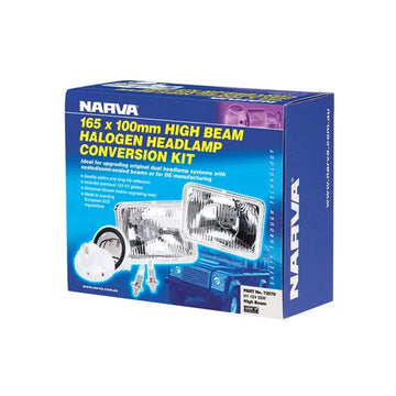 Narva 72078 H1 Halogen High Beam Headlamp Conversion Kit (Single) - 165 x 100mm Free Form